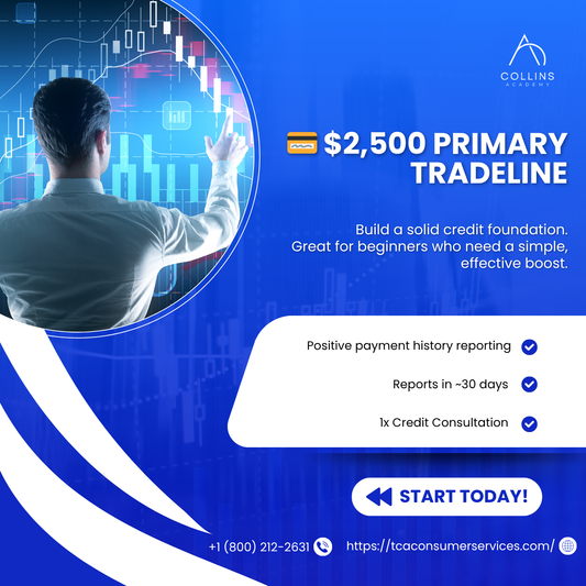 2K+ Primary Tradeline